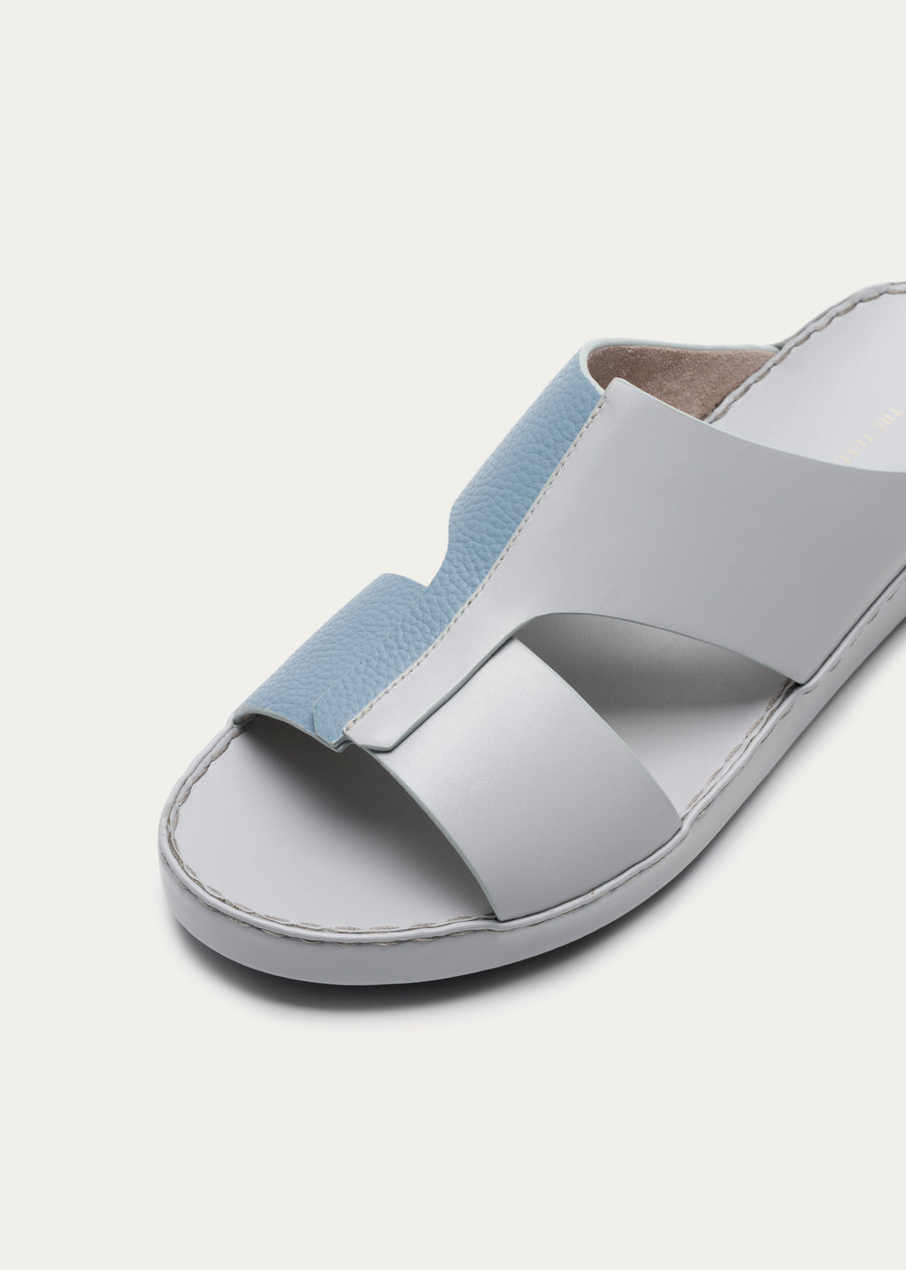 Soft Calf Leather Sandals Fusion Series L.Grey