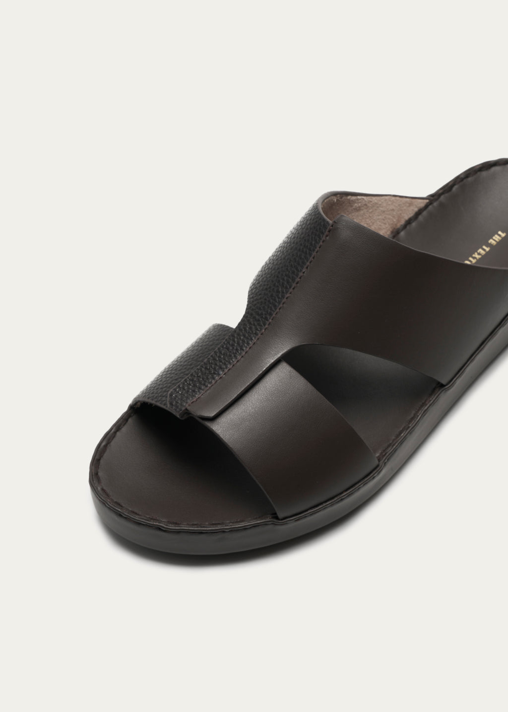 Soft Calf Leather Sandals Fusion Series Coffee