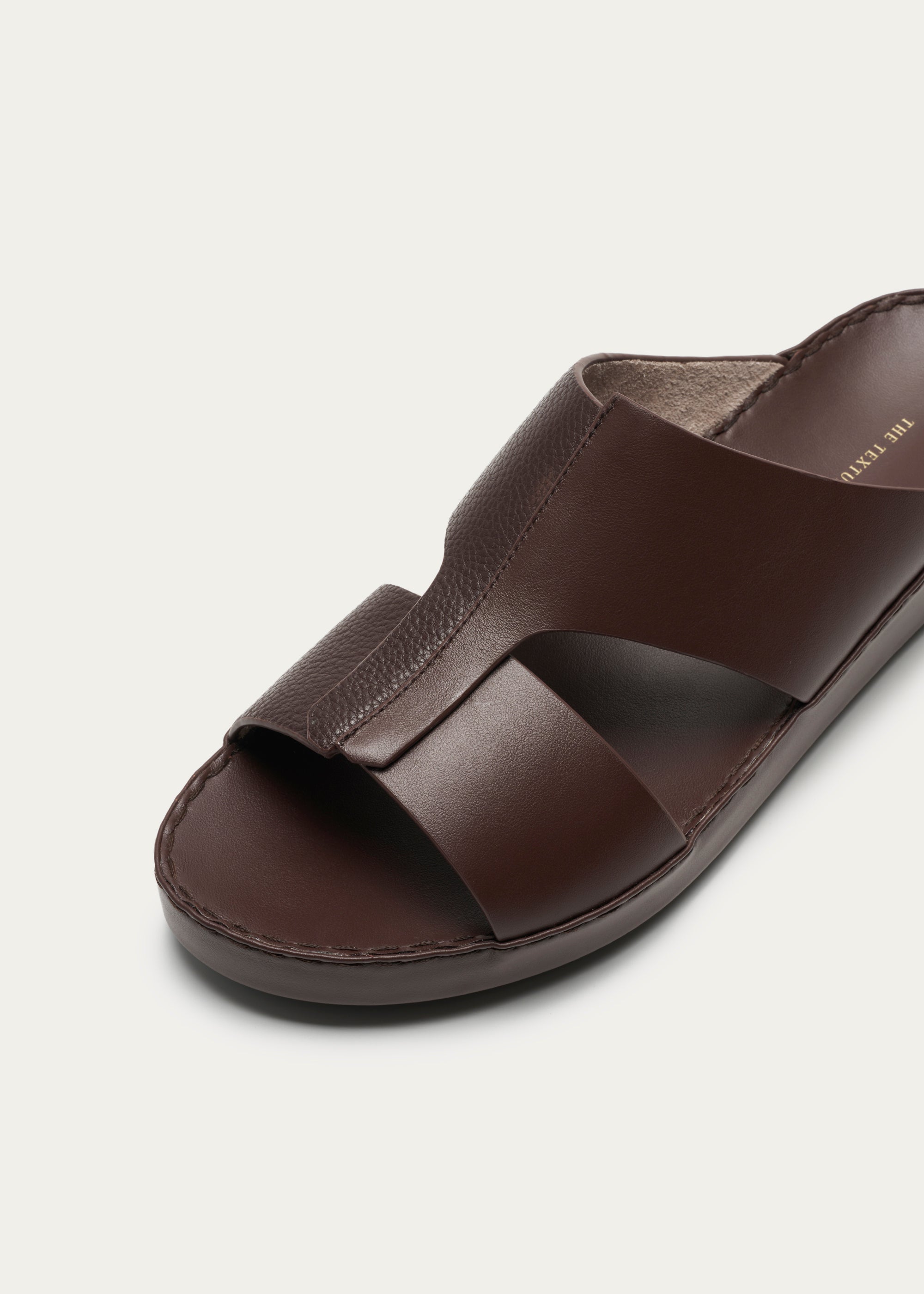 Soft Calf Leather Sandals Fusion Series R.Brown