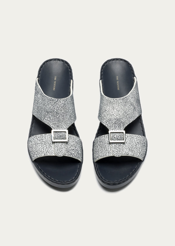 Unique Ice Carkle Sandals-Ice Crackle Series-Wave Blue