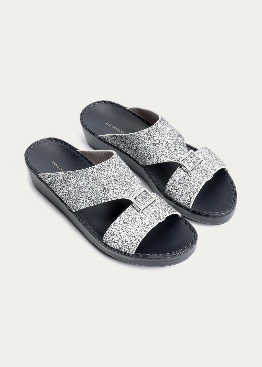 Unique Ice Carkle Sandals-Ice Crackle Series-Wave Blue