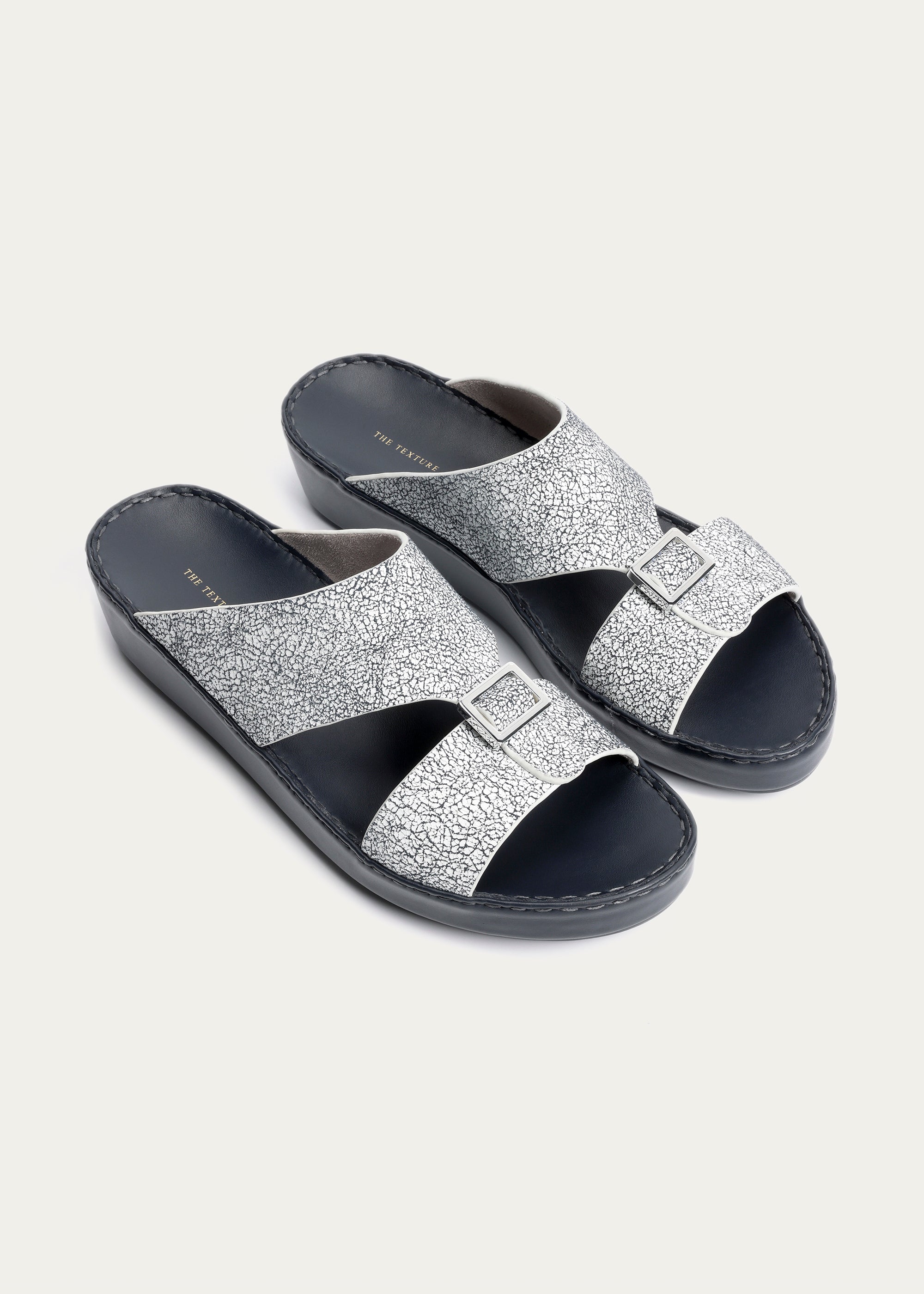 Unique Ice Carkle Sandals-Ice Crackle Series-Wave Blue