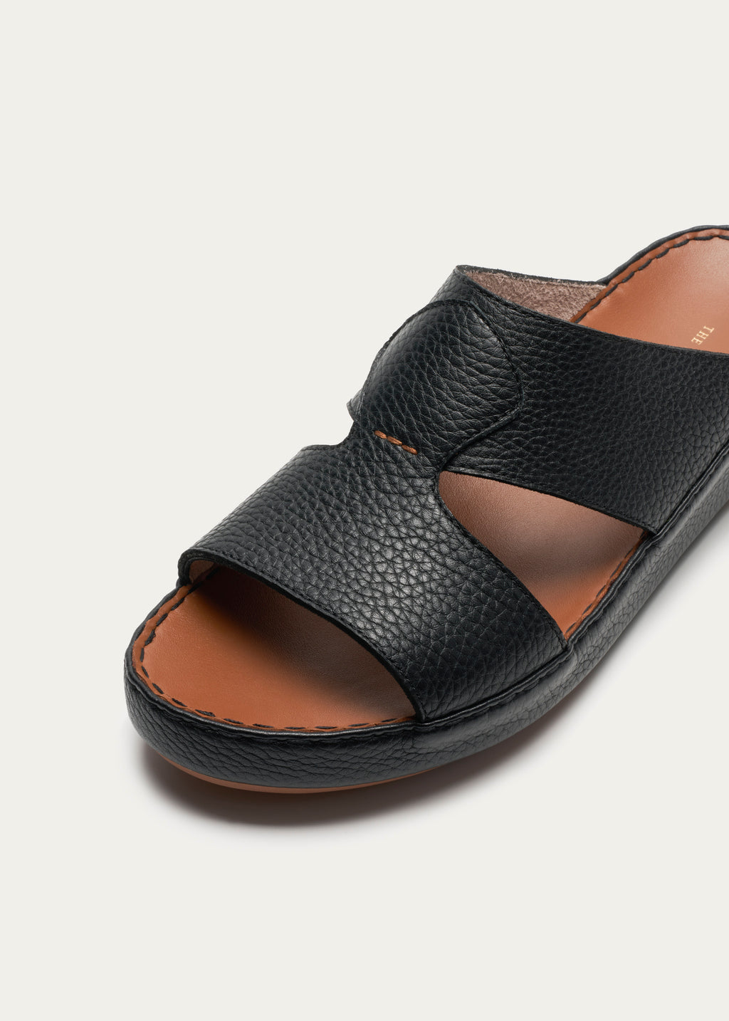 Calf Leather Sandals-Pure Series-Fjord Black